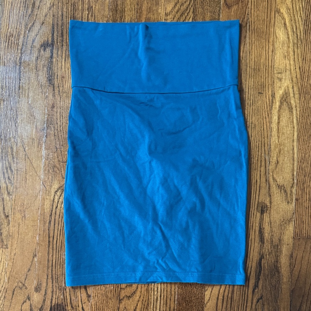 Forever 21 Vibrant Teal Blue Pencil Skirt